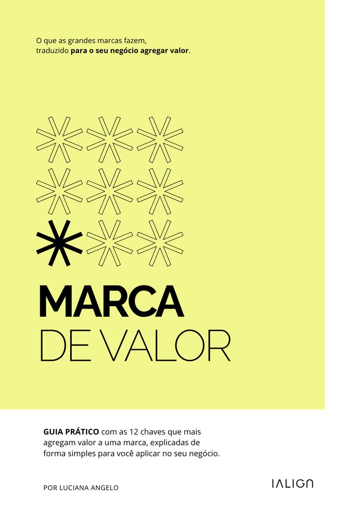 Capa do guia Marca de Valor